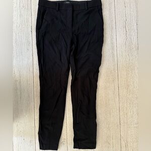 Theory Black Tapered Ankle Trousers – Size 2